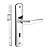 Fechadura Popline Reta Interna Cromado 40mm - SOPRANO - Imagem 1