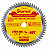 Disco Serra 184 X 20MM 7.1/4" X 25/32" X 60T - STARRET - Imagem 1