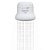 Ducha IDEALE PLUS 4 Temperatura 6800W 220V Com Cano Branco - ZAGONEL - Imagem 1