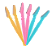 NAVALHA C/ 6 PCS / QBELA MANUELA! - Imagem 1