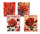 SACOLA DE PRESENTE COM ROSA-DV81563- 26X32X10CM - Imagem 1