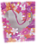 SACOLA DE PRESENTE FLORAL -23X18X10CM /DCARTE - Imagem 1