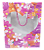 SACOLA DE PRESENTE FLORAL -32X26X12CM /DCARTE - Imagem 1