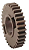 ENGRENAGEM DO ROLO FUSOR BROTHER HL-2230 2240 DCP-7065 MFC-7460 - Imagem 2