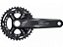 Pedivela Shimano Deore FC-M4100 36/26D  Integrado 175mm  10/Velocidades S/M Central - Imagem 1