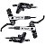Freio a Disco D/T Shimano Deore M615 C/Alavanca Ice Tech - Imagem 1