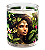 Vela Aromática Elemento Terra - Patchouli e Manjericão 200g - Imagem 1
