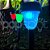 Kit com 6 Luminária Balizadora Poste Solar ABS Espeto de Jardim - LED Colorido RGB (Multicor) - Imagem 4
