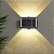Luminária Solar Arandela Externa 4 Fachos LED 4W Luz Amarela Branco Quente 3000K - Imagem 2