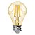 Lâmpada Bulbo LED Filamento A60 4W Âmbar 2200K Bivolt Vintage Retrô Luz Quente - Imagem 1