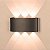 Arandela de Efeito Externa Interna LED 6W 6 Fachos Luz Quente - 3000K | Luminária de Parede, Muro, Fachada - Imagem 3