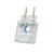 DPS iClamper Pocket 2 Pinos 10A Protetor Energia Clamper contra Raios e Surtos sem Aterramento - Imagem 1