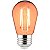 Kit com 10 - Lâmpada de Filamento Bolinha S14 E27 LED 2W Âmbar 2400K Para Varal de Luzes Externo IP66 - Imagem 4