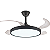 Luminária LED Plafon com Ventilador de Teto Fleshwind Slim 36W Controle Remoto Incluso 3 Cores de Luz - Imagem 1