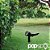 Luminária Solar Espeto LED Decoração Jardim Luz Verde 7W - Imagem 4