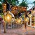 Varal de Lâmpadas Cordão de Luzes Gambiarra 10 Metros 20 Lâmpadas Filamento LED G40 Luz Amarela 2400K | Acompanha Lâmpadas | Luzes para Casamento, Pergolado, Varanda, Natal, Festa, Bistrô - Imagem 3