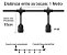 Varal de Luzes Externo 20 Metros 20 Soquetes IP65 com Prolongador Cordão E27 Decoração Festa Casamento Gambiarra - Imagem 3
