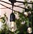 Varal de Luzes Externo 20 Metros 20 Soquetes IP65 com Prolongador Cordão E27 Decoração Festa Casamento Gambiarra - Imagem 2