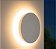 Arandela de Efeito Eclipse Luz Indireta LED Integrado 3W Branco Quente 3000K IP65 - Imagem 5