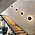 Arandela de Efeito Eclipse Luz Indireta LED Integrado 6W Branco Quente 3000K IP65 - Imagem 5