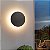 Arandela de Efeito Eclipse Luz Indireta LED Integrado 6W Branco Quente 3000K IP65 - Imagem 3