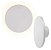 Arandela de Efeito Eclipse Luz Indireta LED Integrado 6W Branco Quente 3000K IP65 - Imagem 1