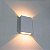 Arandela LED de Parede Externa Slim 4W Bivolt IP65 Luz Quente 3000K Moderna para Jardim e Fachada - Imagem 6