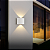Arandela LED para Parede Externa e Interna Bivolt IP65 Moderna 2W - Imagem 8
