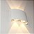 Arandela LED 4W Bivolt IP65 Para Parede Interna e Externa Luz Quente 3000K Moderna - Imagem 2
