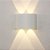 Arandela LED 4W Bivolt IP65 Para Parede Interna e Externa Luz Quente 3000K Moderna - Imagem 5