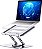 Suporte para Notebook e Tablet em Alumínio Ajustável Giratório 360° Ergonômico Dobrável Premium - Imagem 1