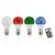 Lâmpada Smart Bulbo LED 9W RGB Colorido com Controle Remoto - Imagem 4