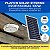 Plafon Luminária Solar Interna Teto 100W com Controle Remoto e Ajuste de Cores - Imagem 2