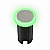 Balizador LED de Embutir Jardim Verde IP67 Bivolt 1,5W Luz Externa para Solo Piso Caminho Paisagismo 42mm - Imagem 1