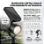 Kit 4 Luminárias Solares Decoração Spot Jardim Refletor Espeto LED 3000K - Imagem 5