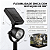 Kit 4 Luminárias Solares Decoração Spot Jardim Refletor Espeto LED 3000K - Imagem 4