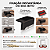 Kit 4 Luminária Solar Balizador Para Escada Deck Degrau Sobrepor LED Muro Externo À Prova de Água - Imagem 3
