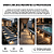 Kit 4 Luminária Solar Balizador Para Escada Deck Degrau Sobrepor LED Muro Externo À Prova de Água - Imagem 6