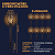 Kit 8 Luminárias Solares de Jardim Tocha Efeito Chama, 12 LEDs Luz Quente, À Prova d'Água, Acendimento Automático - Imagem 9