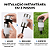 Kit 4 Luminárias Solares Balizador em Aço Inox para Jardim LED Branco Sensor Automático Sem Fiação - Imagem 8