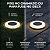 Kit 2 Spots Solares de Chão LED Branco Quente IP44 Fixação por Espeto ou Parafuso Sensor Automático - Imagem 3