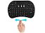 Controle Mini Teclado wireless Led Colorido Tvbox Android - Imagem 4