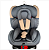 Cadeira de carro Prime 360º Cinza e Marrom - Premium Baby - Imagem 1
