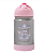 Garrafa Térmica com Canudo de Silicone Carrossel 350ml - Bup Baby - Imagem 1