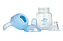 Copo de Bebê COM ALÇA E SUPER BICO DE SILICONE 240ml azul - Imagem 2