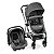 Kit Passeio Carrinho de Bebê, Bebê Conforto e Base Isofix EPIC LITE TS TRIO Grey Classic - Infanti - Imagem 1