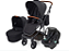 Kit Passeio Carrinho de Bebê, Bebê Conforto e Moisés COMO4 INK - ABC Design - Imagem 1