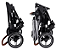 Kit Passeio Carrinho de Bebê, Bebê Conforto e Moisés COMO4 Woven Grey - ABC Design - Imagem 3