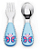 Talheres Infantis de Inox Borboleta Skip HOP - Imagem 1