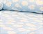 Colchonete para Berço Desmontável Portátil Alvinha Nuvem Azul - Minasrey - Imagem 4